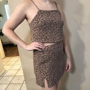 American Eagle Pink Floral Set